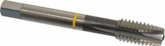 Guhring - 7/16-14 UNC, 3 Flute, Bright Finish, Cobalt Spiral Point Tap - Plug Chamfer, Right Hand Thread, 3.157" OAL, 0.866" Thread Length, 0.323" Shank Diam, 2B Class of Fit, Series 3901 - Exact Tool & Supply