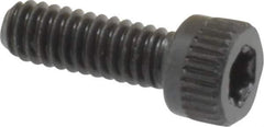 Camcar - #5-40 UNC Torx Plus Drive, Socket Cap Screw - Alloy Steel, Black Oxide Finish, Fully Threaded, 3/8" Length Under Head - Exact Tool & Supply