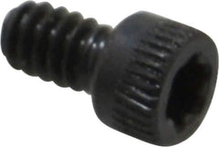 Camcar - #6-32 UNC Torx Plus Drive, Socket Cap Screw - Alloy Steel, Black Oxide Finish, Fully Threaded, 1/4" Length Under Head - Exact Tool & Supply