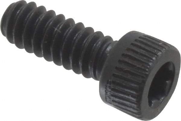 Camcar - #6-32 UNC Torx Plus Drive, Socket Cap Screw - Alloy Steel, Black Oxide Finish, Fully Threaded, 3/8" Length Under Head - Exact Tool & Supply