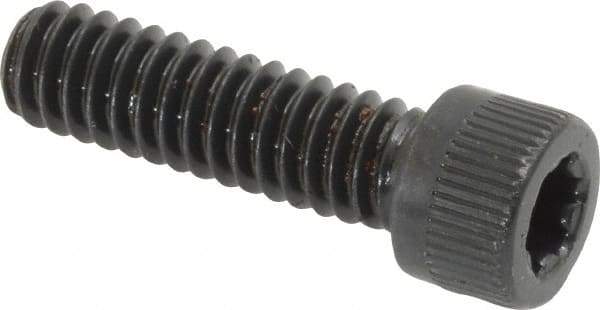 Camcar - 1/4-20 UNC Torx Plus Drive, Socket Cap Screw - Alloy Steel, Black Oxide Finish, Fully Threaded, 7/8" Length Under Head - Exact Tool & Supply