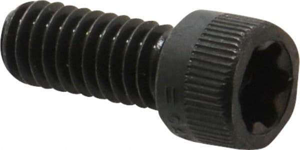 Camcar - 5/16-18 UNC Torx Plus Drive, Socket Cap Screw - Alloy Steel, Black Oxide Finish, Fully Threaded, 3/4" Length Under Head - Exact Tool & Supply