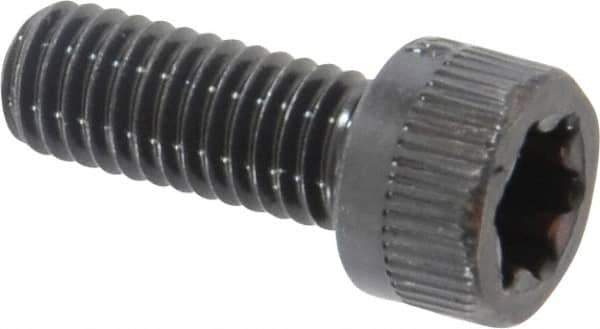 Camcar - #10-32 UNF Torx Plus Drive, Socket Cap Screw - Alloy Steel, Black Oxide Finish, Fully Threaded, 1/2" Length Under Head - Exact Tool & Supply