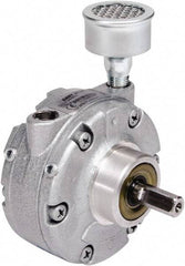 Gast - 0.92 hp Counterclockwise Hub Air Actuated Motor - 0:00 Gear Ratio, 3,000 Max RPM, 1.13" Shaft Length, 1/2" Shaft Diam - Exact Tool & Supply