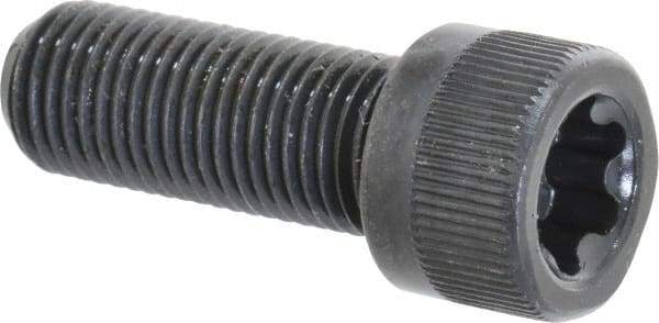 Camcar - 3/8-24 UNF Torx Plus Drive, Socket Cap Screw - Alloy Steel, Black Oxide Finish, Fully Threaded, 1" Length Under Head - Exact Tool & Supply