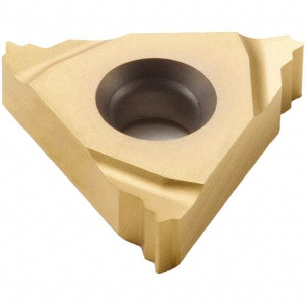 Seco - 16ER External Right Hand 20 UNJ Laydown Threading Insert - Grade CP200, TiAlN/TiN Coated Carbide, 9.53mm Inscribed Circle - Exact Tool & Supply