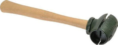 Garland - 1-3/4 Lb Head 1-1/2" Face Malleable Iron Split Head Hammer without Faces - Wood Handle - Exact Tool & Supply