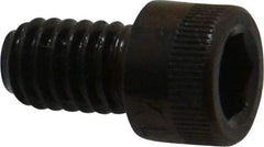 Made in USA - 5/16-18 UNC Hex Socket Drive, Socket Cap Screw - Alloy Steel, Black Oxide Finish, Fully Threaded, 1/2" Length Under Head - Exact Tool & Supply