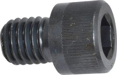 Made in USA - 1/2-13 UNC Hex Socket Drive, Socket Cap Screw - Alloy Steel, Black Oxide Finish, Fully Threaded, 5/8" Length Under Head - Exact Tool & Supply