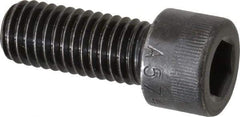 Made in USA - 1/2-13 UNC Hex Socket Drive, Socket Cap Screw - Alloy Steel, Black Oxide Finish, Fully Threaded, 1-1/4" Length Under Head - Exact Tool & Supply