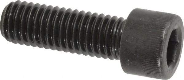 Made in USA - 1/2-13 UNC Hex Socket Drive, Socket Cap Screw - Alloy Steel, Black Oxide Finish, Fully Threaded, 1-1/2" Length Under Head - Exact Tool & Supply