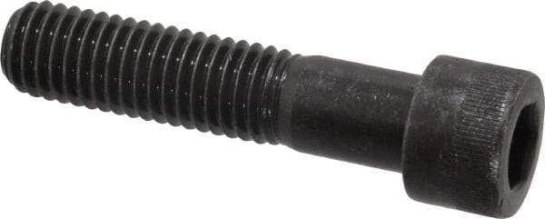 Made in USA - 1/2-13 UNC Hex Socket Drive, Socket Cap Screw - Alloy Steel, Black Oxide Finish, Partially Threaded, 2-1/4" Length Under Head - Exact Tool & Supply