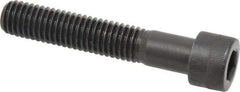 Made in USA - 1/2-13 UNC Hex Socket Drive, Socket Cap Screw - Alloy Steel, Black Oxide Finish, Partially Threaded, 2-3/4" Length Under Head - Exact Tool & Supply