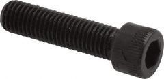 Made in USA - 1/4-28 UNF Hex Socket Drive, Socket Cap Screw - Alloy Steel, Black Oxide Finish, Fully Threaded, 1" Length Under Head - Exact Tool & Supply