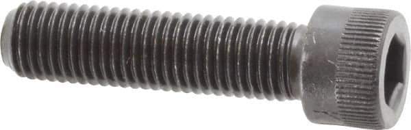 Made in USA - 5/16-24 UNF Hex Socket Drive, Socket Cap Screw - Alloy Steel, Black Oxide Finish, Fully Threaded, 1-1/4" Length Under Head - Exact Tool & Supply