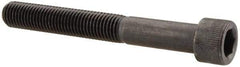 Made in USA - 5/16-24 UNF Hex Socket Drive, Socket Cap Screw - Alloy Steel, Black Oxide Finish, Partially Threaded, 2-1/2" Length Under Head - Exact Tool & Supply