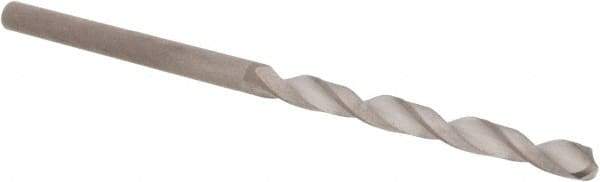 Guhring - 2.7mm 118° Solid Carbide Jobber Drill - Bright Finish, Right Hand Cut, Spiral Flute, Straight Shank, 61mm OAL, Faceted Point - Exact Tool & Supply