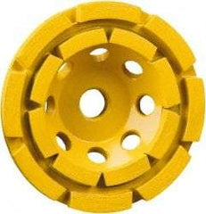 DeWALT - 4-1/2" Diam x 1" Thick, Surface Grinding Wheel - Diamond, Medium Grade, 13,300 Max RPM - Exact Tool & Supply
