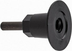 DeWALT - 1-1/2" Diam Quick-Change Disc Backing Pad - 1/4" Shank Diam, 25,000 RPM, Roloc Compatible - Exact Tool & Supply