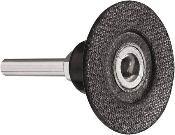 DeWALT - 3" Diam Quick-Change Disc Backing Pad - 1/4" Shank Diam, 20,000 RPM, Roloc Compatible - Exact Tool & Supply