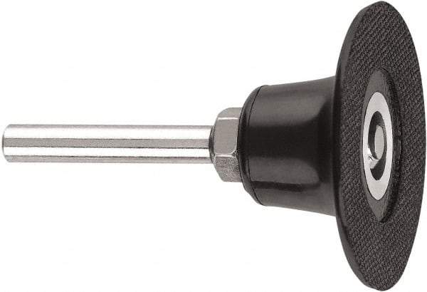 DeWALT - 1-1/2" Diam Quick-Change Disc Backing Pad - 1/4" Shank Diam, 30,000 RPM, Roloc TS Compatible - Exact Tool & Supply
