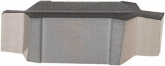 Iscar - 104000GIP Grade IC20, 1.04mm Cutting Width Carbide Grooving Insert - 2mm Max Depth of Cut, Neutral, Uncoated - Exact Tool & Supply
