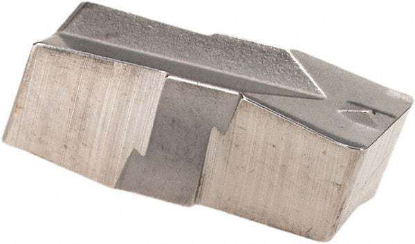 Iscar - 478E055GIP Grade IC20, 4.78mm Cutting Width Carbide Grooving Insert - 13mm Max Depth of Cut, Neutral, 0.55mm Corner Radius, Uncoated - Exact Tool & Supply
