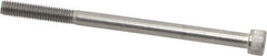 Value Collection - #10-32 UNF Hex Socket Drive, Socket Cap Screw - Grade 18-8 Stainless Steel, Black Oxide Finish, 3" Length Under Head - Exact Tool & Supply