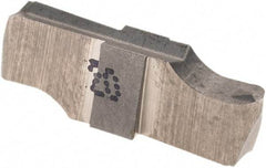 Iscar - GIPI2.39-1.20 Grade IC20, 3/32" Cutting Width, Double End, Carbide Grooving Insert - Uncoated, 1/4" Depth of Cut, Neutral Hand, 1.2mm Corner Radius - Exact Tool & Supply