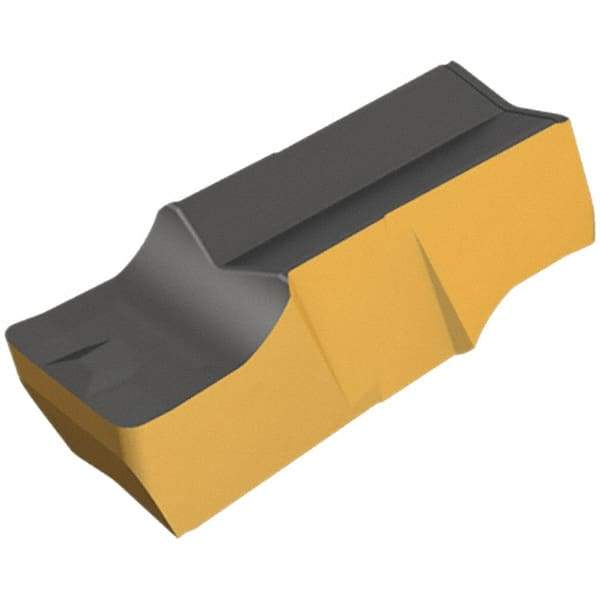 Iscar - 635E055GIPI Grade IC20, 6.35mm Cutting Width Carbide Grooving Insert - 15.49mm Max Depth of Cut, Neutral, 0.56mm Corner Radius, Uncoated - Exact Tool & Supply