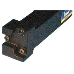 Iscar - GHAP, External, Right Hand, Indexable Grooving Tool Holder - GDM.. 808, GI.. 8.. Insert Compatibility, 1-1/4" Shank Height, 1-1/4" Shank Width, 6.1" OAL - Exact Tool & Supply