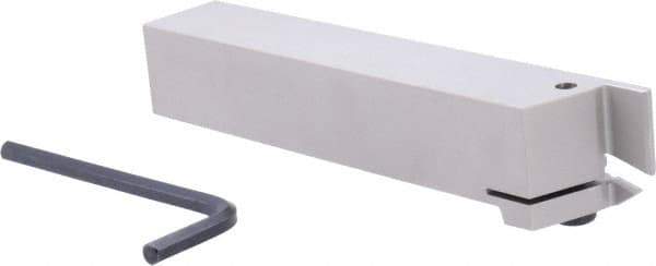 Iscar - GHD, External, Left Hand, 0.4" Max Depth of Cut, 0.157 to 0.197" Groove Width, Indexable Grooving Tool Holder - GI.. Insert Compatibility, 1" Shank Height, 1" Shank Width, 6" OAL - Exact Tool & Supply