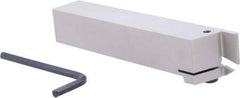 Iscar - GHD, External, Left Hand, 0.4" Max Depth of Cut, 0.157 to 0.197" Groove Width, Indexable Grooving Tool Holder - GI.. Insert Compatibility, 1" Shank Height, 1" Shank Width, 6" OAL - Exact Tool & Supply