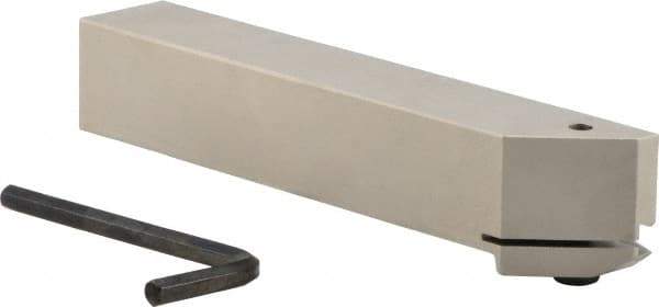 Iscar - GHM, External, Left Hand, 0.189" Max Depth of Cut, 1/4" Max Groove Width, Indexable Grooving Tool Holder - GI.. Insert Compatibility, 1" Shank Height, 1" Shank Width, 6" OAL - Exact Tool & Supply