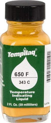 Tempil - 650°F Temp Indicating Liquid - 2 Ounce Container, 343°C - Exact Tool & Supply