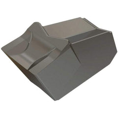 Iscar - GFN A IC20 Grade, 0.0866" Cutting Width, Carbide Cutoff Insert - 0° Neutral Lead Angle, 0.0063" Cnr Rad, Single End - Exact Tool & Supply