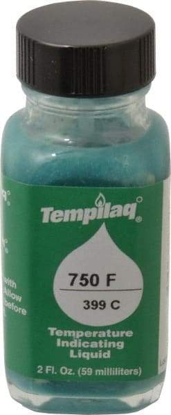 Tempil - 750°F Temp Indicating Liquid - 2 Ounce Container, 399°C - Exact Tool & Supply