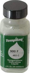 Tempil - 900°F Temp Indicating Liquid - 2 Ounce Container, 482°C - Exact Tool & Supply