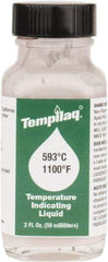 Tempil - 1,100°F Temp Indicating Liquid - 2 Ounce Container, 593°C - Exact Tool & Supply