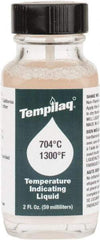 Tempil - 1,300°F Temp Indicating Liquid - 2 Ounce Container, 704°C - Exact Tool & Supply