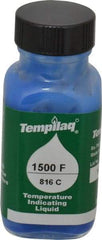 Tempil - 1,500°F Temp Indicating Liquid - 2 Ounce Container, 816°C - Exact Tool & Supply