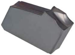 Iscar - GFR J IC354 Grade, 0.0787" Cutting Width, Carbide Cutoff Insert - 6° Right Hand Lead Angle, 0.0063" Cnr Rad, TiCN Coated, Single End - Exact Tool & Supply