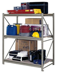 Edsal - 16,000 Lb Capacity Bulk Storage Welded Rack End - 2" Wide x 96" High x 36" Deep - Exact Tool & Supply