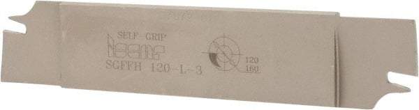 Iscar - 1.2598" Blade Height, 0.2047" Blade Width, 5.9055" OAL, Left Hand Cut, Double End Indexable Cut-Off Blade - 25mm Max Depth of Cut, SGFFH Blade - Exact Tool & Supply