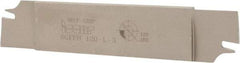 Iscar - 1.2598" Blade Height, 0.2047" Blade Width, 5.9055" OAL, Left Hand Cut, Double End Indexable Cut-Off Blade - 25mm Max Depth of Cut, SGFFH Blade - Exact Tool & Supply