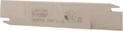 Iscar - 1.2598" Blade Height, 0.2047" Blade Width, 5.9055" OAL, Left Hand Cut, Double End Indexable Cut-Off Blade - 35mm Max Depth of Cut, SGFFH Blade - Exact Tool & Supply