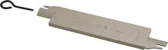 Iscar - 1.2598" Blade Height, 0.2047" Blade Width, 5.9055" OAL, Right Hand Cut, Double End Indexable Cut-Off Blade - 20mm Max Depth of Cut, SGFFH Blade, Self Grip Series - Exact Tool & Supply