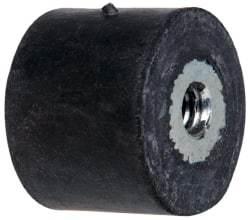Tech Products - 55 Lb Capacity, 1/4-20 Plate/Plate Vibration Isolator - 1" Diam, 3/4" High - Exact Tool & Supply