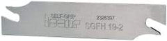 Iscar - 3/4" Blade Height, 1/16" Blade Width, 3.3858" OAL, Right Hand Cut, Double End Indexable Cut-Off Blade - SGFH Blade, Self Grip Series - Exact Tool & Supply