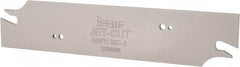 Iscar - 1-1/4" Blade Height, 1/8" Blade Width, 5.9055" OAL, Right Hand Cut, Indexable Cut-Off Blade - SGFH Blade - Exact Tool & Supply
